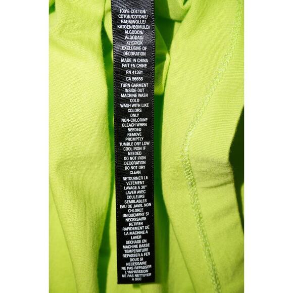 RLX Ralph Lauren Neon Green Graphic Logo Tee - Size XXL - Picture 6 of 7